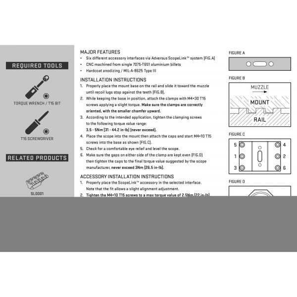 Моноблок AUDERE Adversus Gen 2 Diam 30 Medium H34 AD0007 Моноблок AUDERE Adversus Gen 2 Diam 30 Medium H34 AD0007