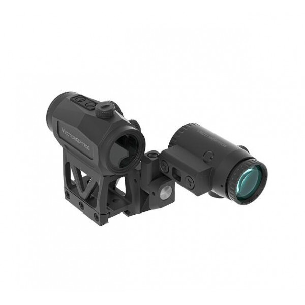 Комплект Vector Optics Scrapper 1x29 MRT + збільшувач Paragon 3x18 з інтегрованим кріпленням SCRMMK-02