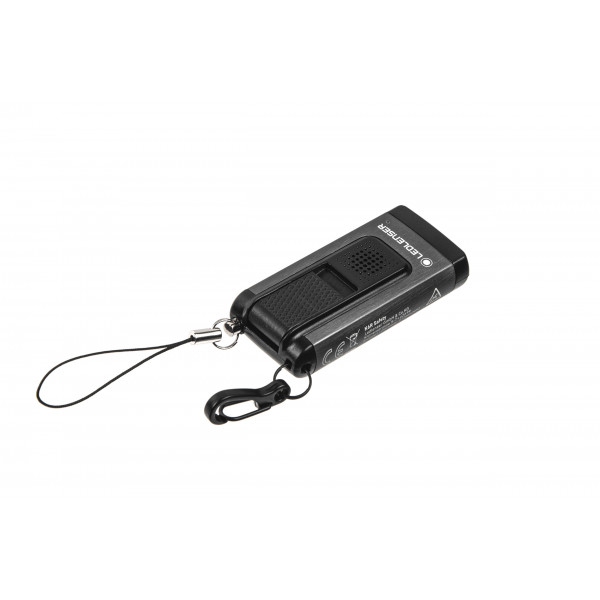 Ліхтар-брелок LedLenser K6R Gray Safety із звуковою сигналізацією, заряджається, 400/200/20 502580