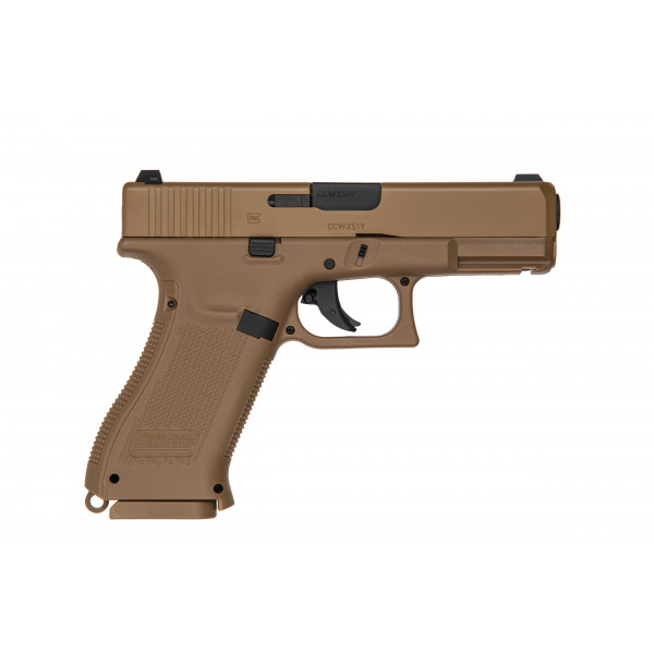 Пневматичний пістолет Umarex Glock 19X Non- Blowback кал.4,5мм 5.8368