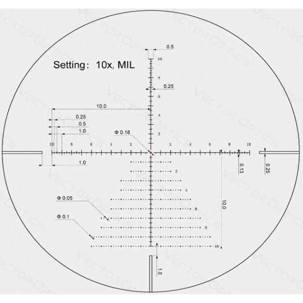 Приціл оптичний Vector Optics Veyron Plus 10x30 (30 мм) SFP illum. MPR-V10 SCOM-46 Приціл оптичний Vector Optics Veyron Plus 10x30 (30 мм) SFP illum. MPR-V10 SCOM-46