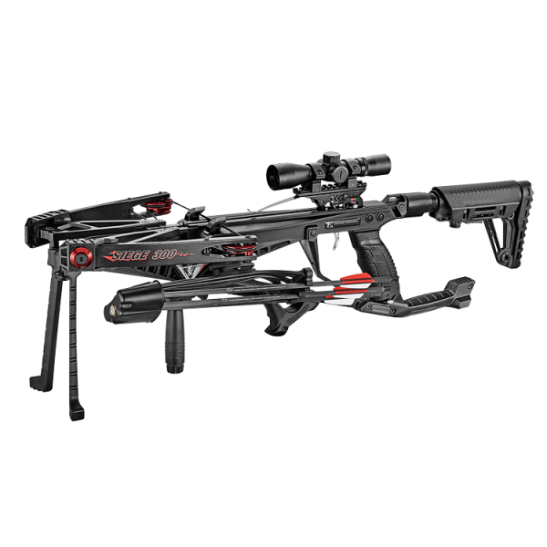 Арбалет блочний Ek Archery Cobra System SIEGE 300 XBOW-40LB чёрный CR-120BP-40 Арбалет блочний Ek Archery Cobra System SIEGE 300 XBOW-40LB чёрный CR-120BP-40