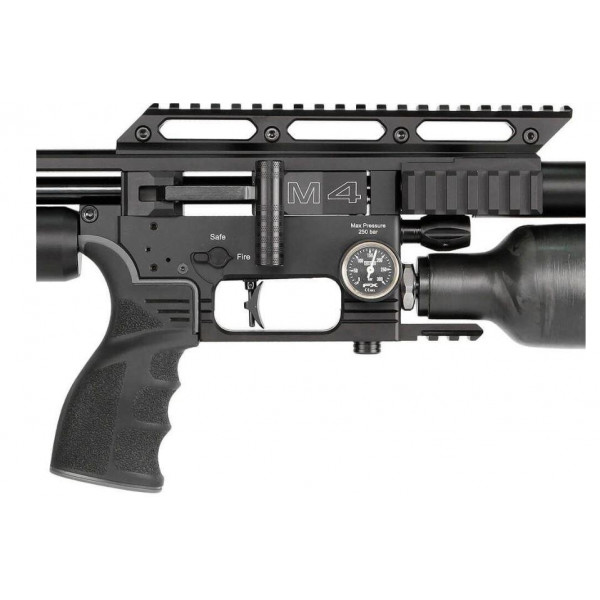 Пневматична редукторна гвинтівка FX Airgun M4 Compact Black .177 кал IM4-450306-002-00 Пневматична редукторна гвинтівка FX Airgun M4 Compact Black .177 кал IM4-450306-002-00