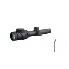 Приціл оптичний TRIJICON AccuPoint 1-6x24 (30 мм) illum. BAC Red Triangle Tritium/Fiber Optics SFP TR25-C-200090