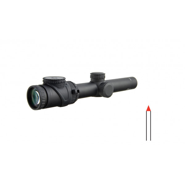 Приціл оптичний TRIJICON AccuPoint 1-6x24 (30 мм) illum. BAC Red Triangle Tritium/Fiber Optics SFP TR25-C-200090