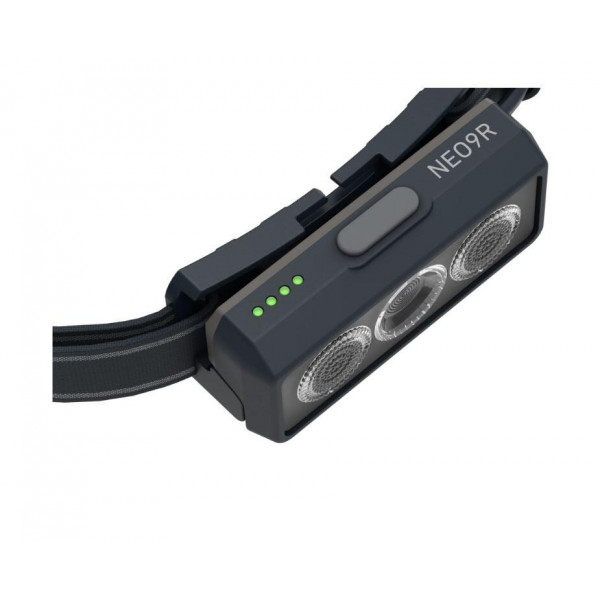 Налобний ліхтар LedLenser NEO 9R Black, заряджається, 1200/600/200/20 502324