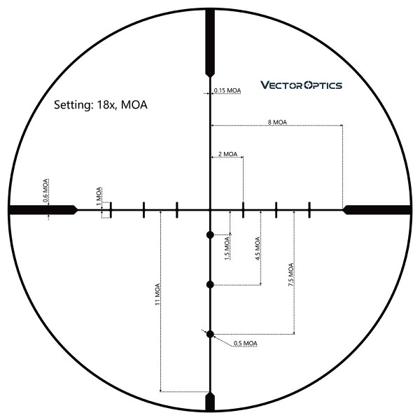 Приціл оптичний Vector Optics Matiz 6-18x44 (25,4 мм) SFP SCOL-28