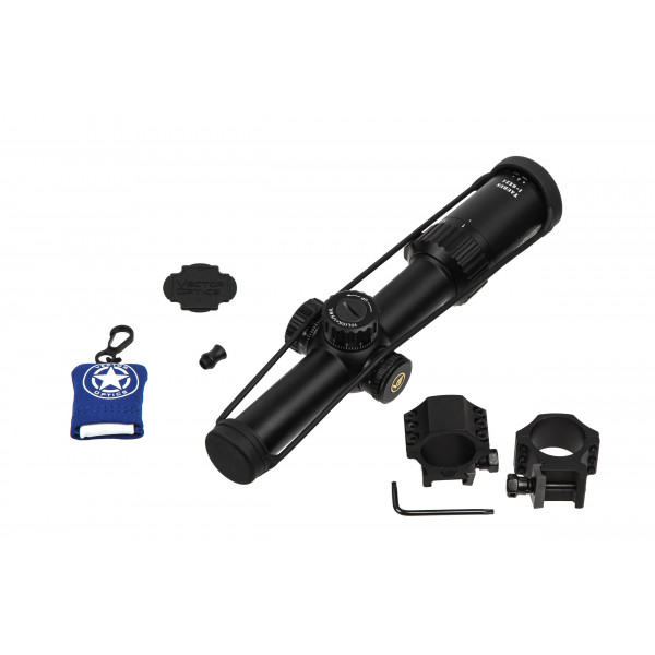 Приціл оптичний Vector Optics Taurus 1-6x24 (30mm) illum. FFP SCFF-27 Приціл оптичний Vector Optics Taurus 1-6x24 (30mm) illum. FFP SCFF-27