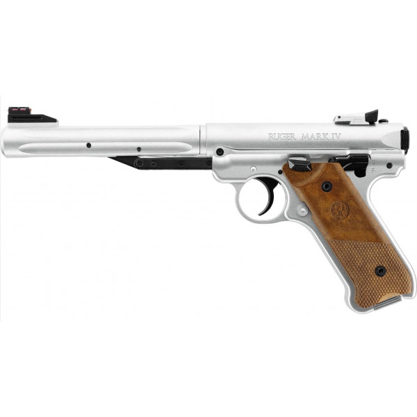 Пневматичний пістолет Umarex Ruger Mark IV Stainless  кал.4,5 мм 5.8413
