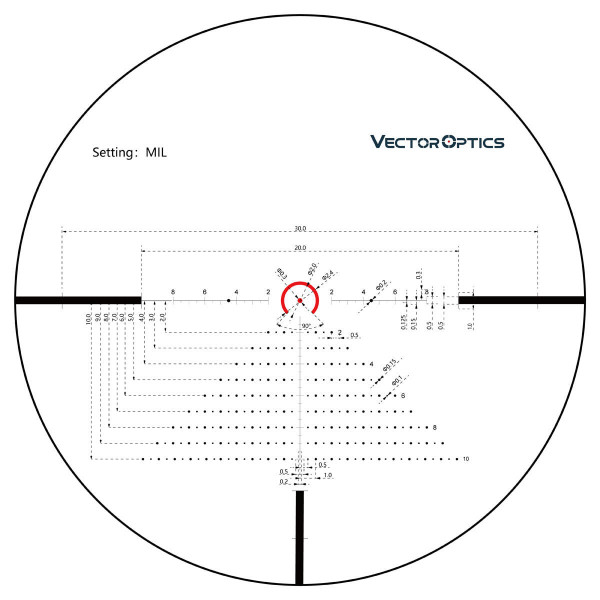 Приціл оптичний Vector Optics Constantine 1-8x24 (30 mm) illum. SFP SCOC-27 Приціл оптичний Vector Optics Constantine 1-8x24 (30 mm) illum. SFP SCOC-27