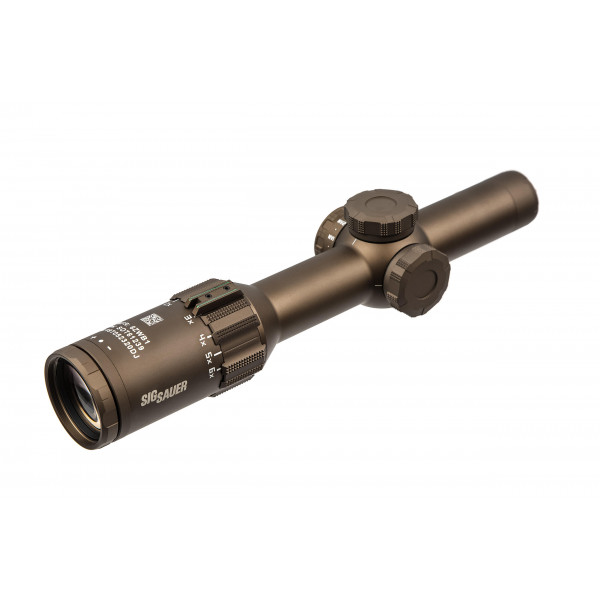 Приціл оптичний SIG Optics TANGO6T 1-6X24MM, 30MM, FFP, DWLR6 ILLUM, FDE, SDMR SOT61239