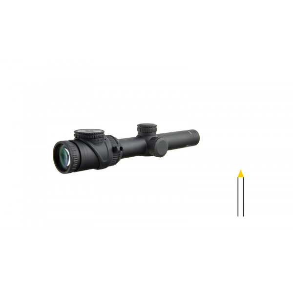 Приціл оптичний TRIJICON AccuPoint 1-6x24 (30 мм) illum. BAC Amber Triangle Tritium/Fiber Optics SFP TR25-C-200091