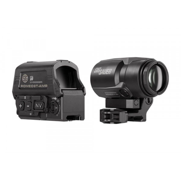 Комплект Sig Optics коллиматор ROMEO8T-AMR 1X40 і магніфер JULIET3T-AMR 3X22MM SORJ8T101 Комплект Sig Optics коллиматор ROMEO8T-AMR 1X40 і магніфер JULIET3T-AMR 3X22MM SORJ8T101