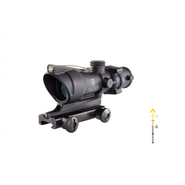 Приціл оптичний TRIJICON ACOG 4x32 BAC Dual illum Amber Chevron .223/5.56 BDC TA31F-A 100216