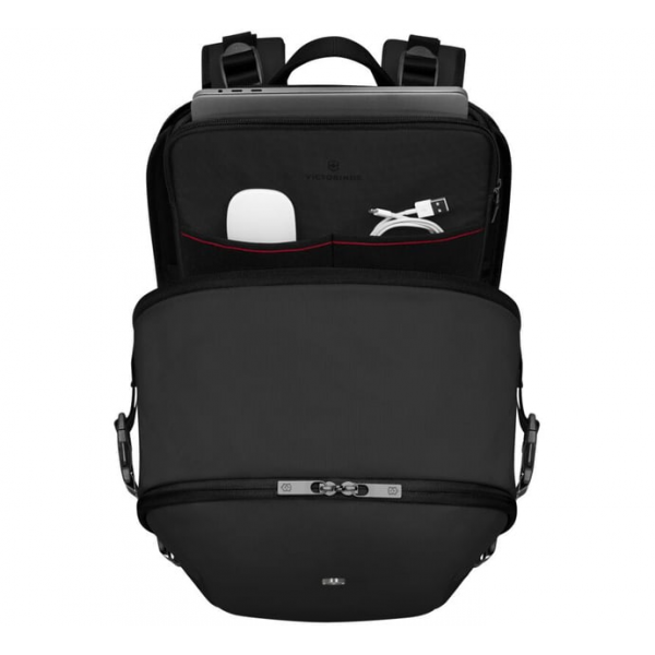 Дорожній рюкзак з чохлом для ноутбука 15,6" Victorinox ALTMONT Modern Black 653554 Дорожній рюкзак з чохлом для ноутбука 15,6" Victorinox ALTMONT Modern Black 653554