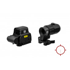 Комплект EOTech приціл коліматорний EXPS3-4 з компактним збільшувачем G45 5х HHS V
