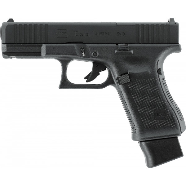 Пневматичний пістолет Umarex Glock 19  Gen5 MOS BLK кал.4,5мм 5.8460