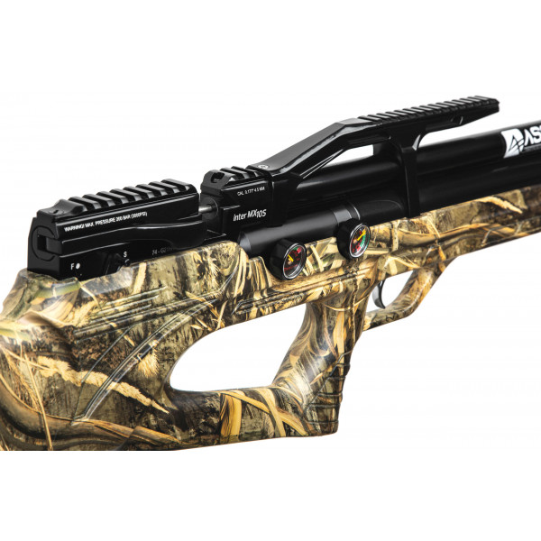 Пневматична Редукторна PCP гвинтівка Aselkon MX10-S Camo Max 5 кал. 4.5 1003771 Пневматична Редукторна PCP гвинтівка Aselkon MX10-S Camo Max 5 кал. 4.5 1003771