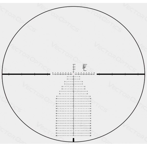 Приціл оптичний Vector Optics Continental X6 4-24x56 (34 мм) FFP illum. VEC-MBR SCFF-40