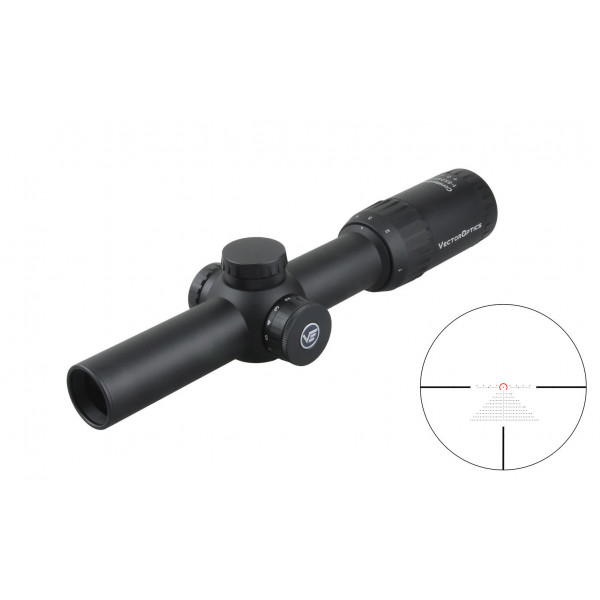 Приціл оптичний Vector Optics Constantine 1-8x24 (30 mm) illum. SFP SCOC-27