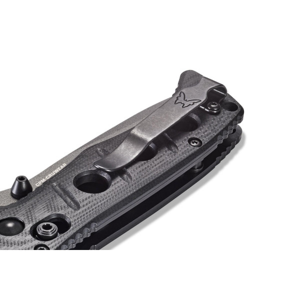 Ніж Benchmade Sibert Mini Adamas, чорний (273GY-1) Ніж Benchmade Sibert Mini Adamas, чорний (273GY-1)