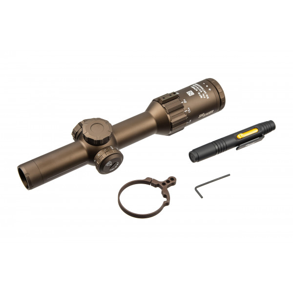 Приціл оптичний SIG Optics TANGO6T 1-6X24MM, 30MM, FFP, DWLR6 ILLUM, FDE, SDMR SOT61239