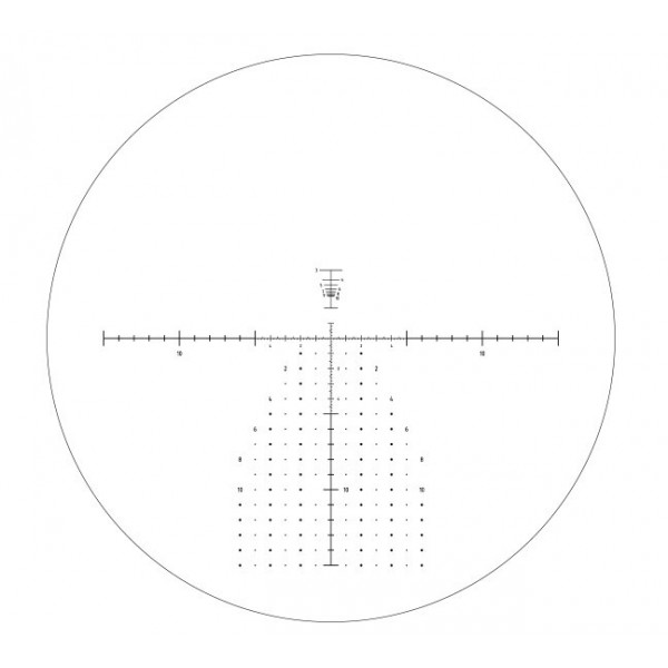 Зорова труба з тактичною сіткою Vector Optics Continental 20-60X80 ED SCSS-03