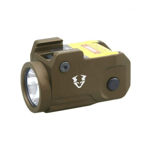 Підствольний ліхтар Vector Optics Vaide Scrapper Subcompact Pistol Flashlight 500 Лм FDE VAPL-02