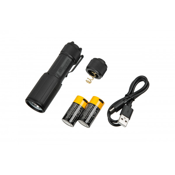 Ліхтар Sig Optics FOXTROT-EDC, COMPACT, RECHARGEABLE, HANDHELD FLASHLIGHT, WHITE LIGHT, BLACK SOFEC001