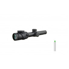 Приціл оптичний TRIJICON AccuPoint 1-6x24 (30 мм) illum. BAC Green Triangle Tritium/Fiber Optics SFP TR25-C-200092