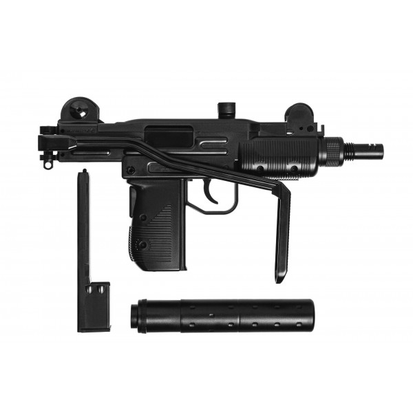 Пневматичний пістолет-кулемет Umarex IWI Mini UZI Blowback кал. 4,5 мм 5.8141 Пневматичний пістолет-кулемет Umarex IWI Mini UZI Blowback кал. 4,5 мм 5.8141