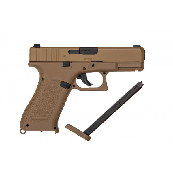 Пневматичний пістолет Umarex Glock 19X Non- Blowback кал.4,5мм 5.8368