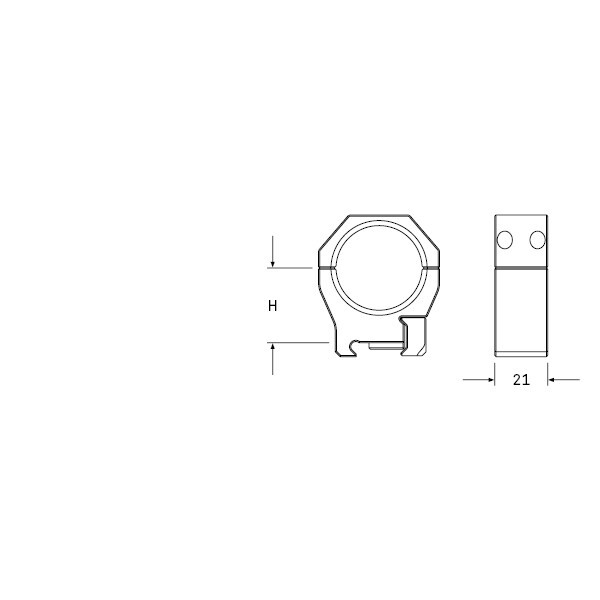 Кільця AUDERE  PSR™ Gen2  Diam 1" H26 PR0001