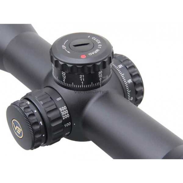 Приціл оптичний Vector Optics Continental X6 4-24x56 (34 мм) FFP illum. VEC-MBR SCFF-40