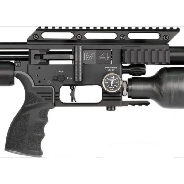 Пневматична редукторна гвинтівка FX Airgun M4 Sniper Black .177 кал IM4-450306-004-00 Пневматична редукторна гвинтівка FX Airgun M4 Sniper Black .177 кал IM4-450306-004-00
