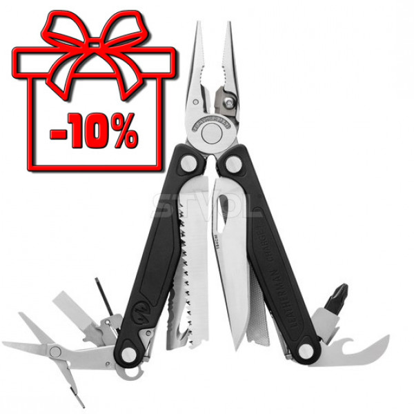 Мультиінструмент Leatherman Charge Plus, нейлоновий чохол, метричні біти (832516)