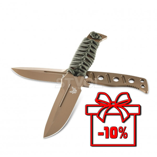 Ніж BenchmadeSibert Adamas, руків'я з з паракордом (375FE-1)