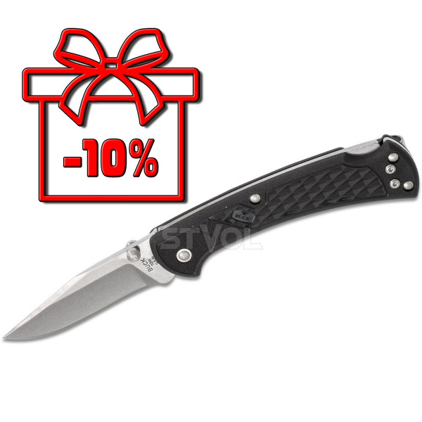 Ніж Buck 112 Slim Select, чорний (112BKS1)